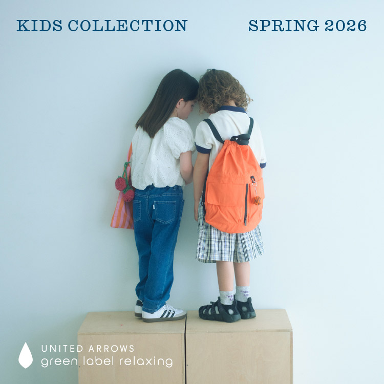 green label relaxing�i�O���[�����[�x�� �����N�V���O�j�̃V���b�v�j���[�X�uKIDS COLLECTION SPRING 2026�v
