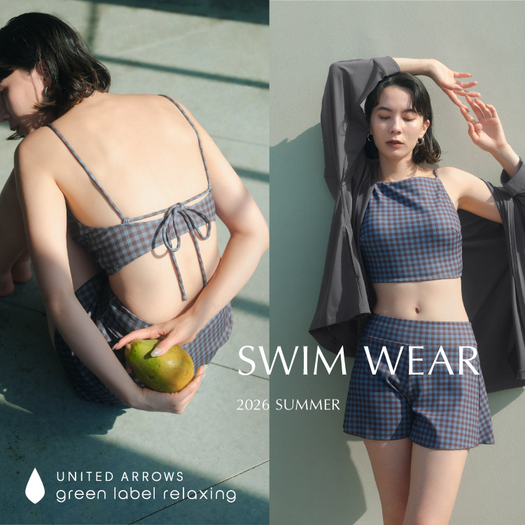 Aライン オールインワン スイムウェア / 水着（水着）｜green label