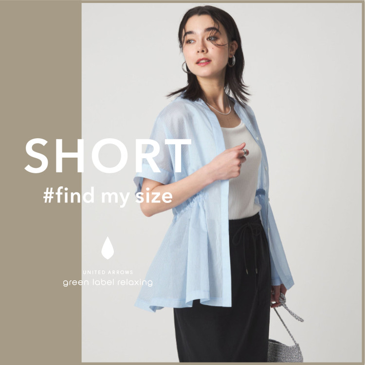 green label relaxing�i�O���[�����[�x�� �����N�V���O�j�̃V���b�v�j���[�X�u��#find my size��SHORT�T�C�Y�̂������߃g�b�v�X���܂Ƃ߂Ă��Љ�I�v