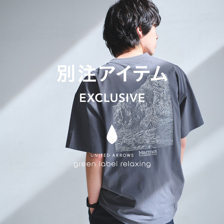 別注】＜Marmot＞マウンテン ディピクション 半袖 Tシャツ カットソー