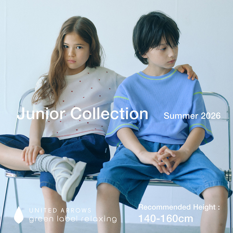 green label relaxing�i�O���[�����[�x�� �����N�V���O�j�̃V���b�v�j���[�X�uJunior Collection Summer 2026�v