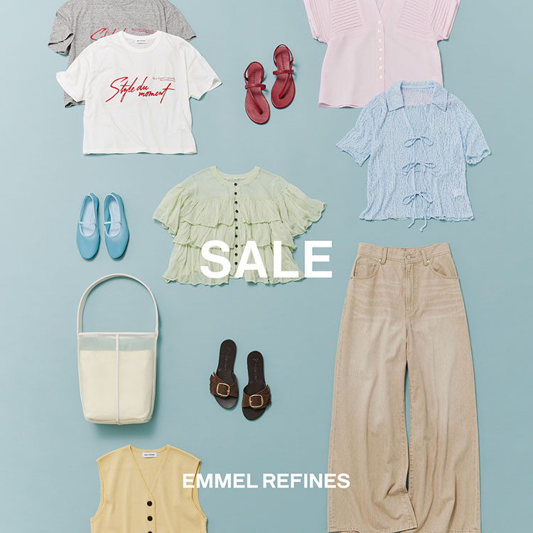 green label relaxing�i�O���[�����[�x�� �����N�V���O�j�̃V���b�v�j���[�X�u�yEMMEL REFINES�z�b2026 SPRING / SUMMER SALE�v