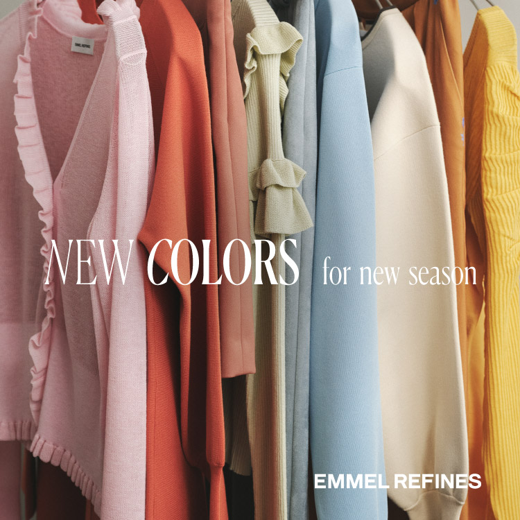 green label relaxing�i�O���[�����[�x�� �����N�V���O�j�̃V���b�v�j���[�X�u�yEMMEL REFINES�z�bNEW COLORS�v