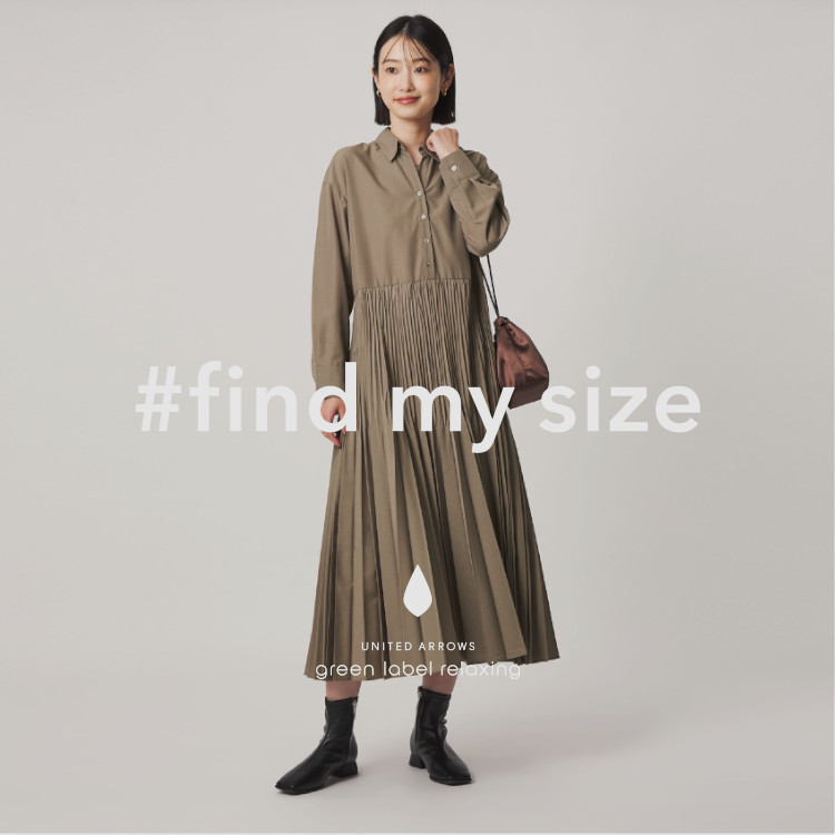 green label relaxing�i�O���[�����[�x�� �����N�V���O�j�̃V���b�v�j���[�X�u��#find my size���̃A�C�e�����܂Ƃ߂Ă��Љ�I�v