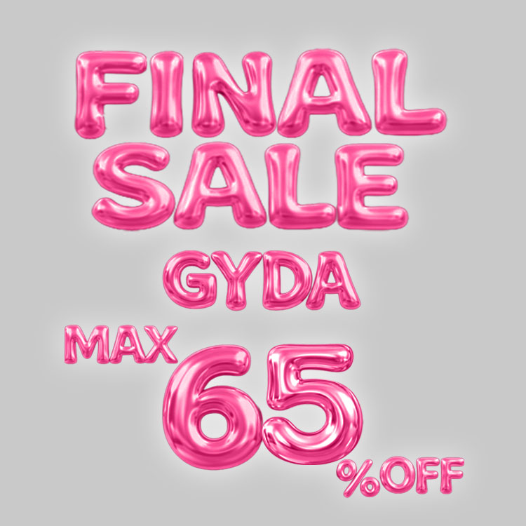 GYDA�i�W�F�C�_�j�̃V���b�v�j���[�X�uFinal Sale�I�I SALE MAX65% �v