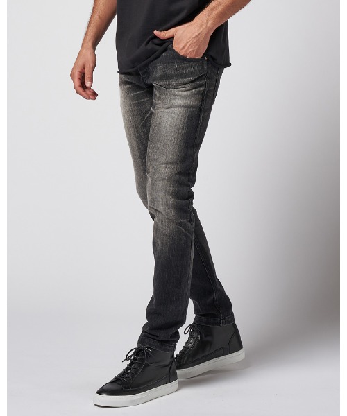 【新品未使用】wjk スリムテーパードデニムパンツ classic denim wjk slim denim(USED) デニムパンツ wjk｜ダヴルジェイケイの