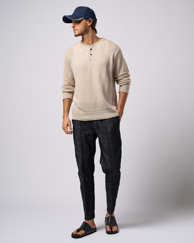 wjki_WFCPCj̃Vbvj[XuC̕ωڂ܂邵XKɁIhCȑfފ̃OX[uwlinen henley knitxv