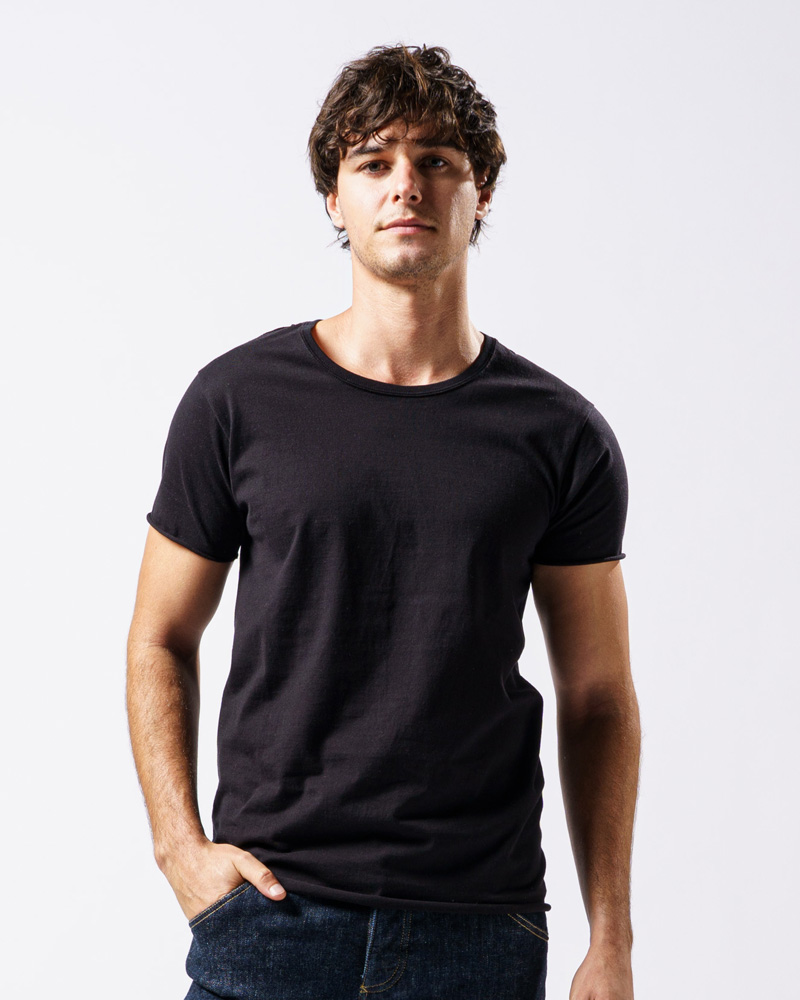 wjki_WFCPCj̃Vbvj[Xug聝TVcɁIwcut-off crew-neck S/Sxwcut-off V-neck S/Sxv