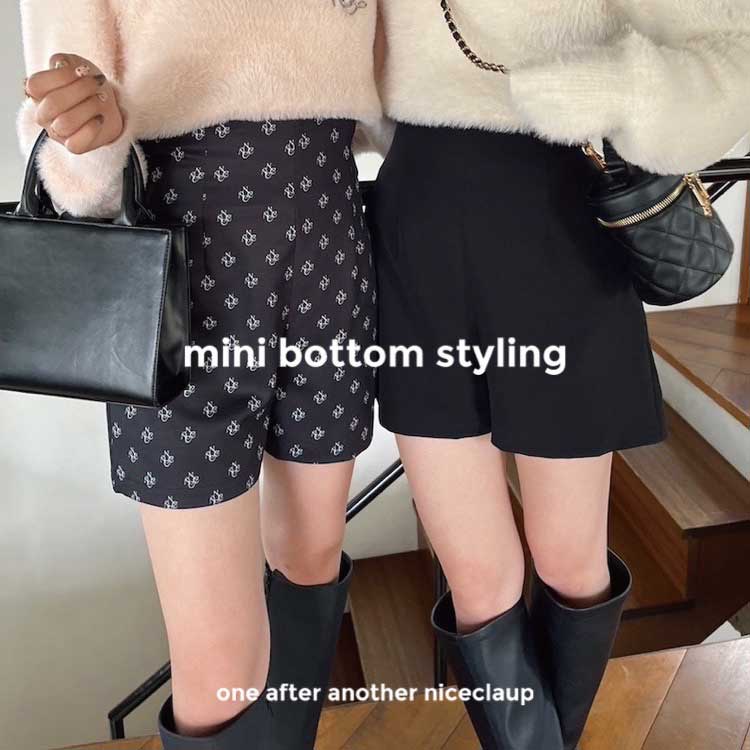 美シルエットでスタイルアップ。ハイウエストショートパンツ（その他パンツ）｜one after another NICE  CLAUP（ワンアフターアナザーナイスクラップ）のファッション通販 - ZOZOTOWN