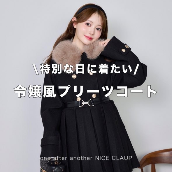 one after another NICE CLAUP�i�����A�t�^�[�A�i�U�[ �i�C�X�N���b�v�j�̃V���b�v�j���[�X�u���ʂȓ��ɒ������I�ߏ앗�v���[�c�R�[�g�v