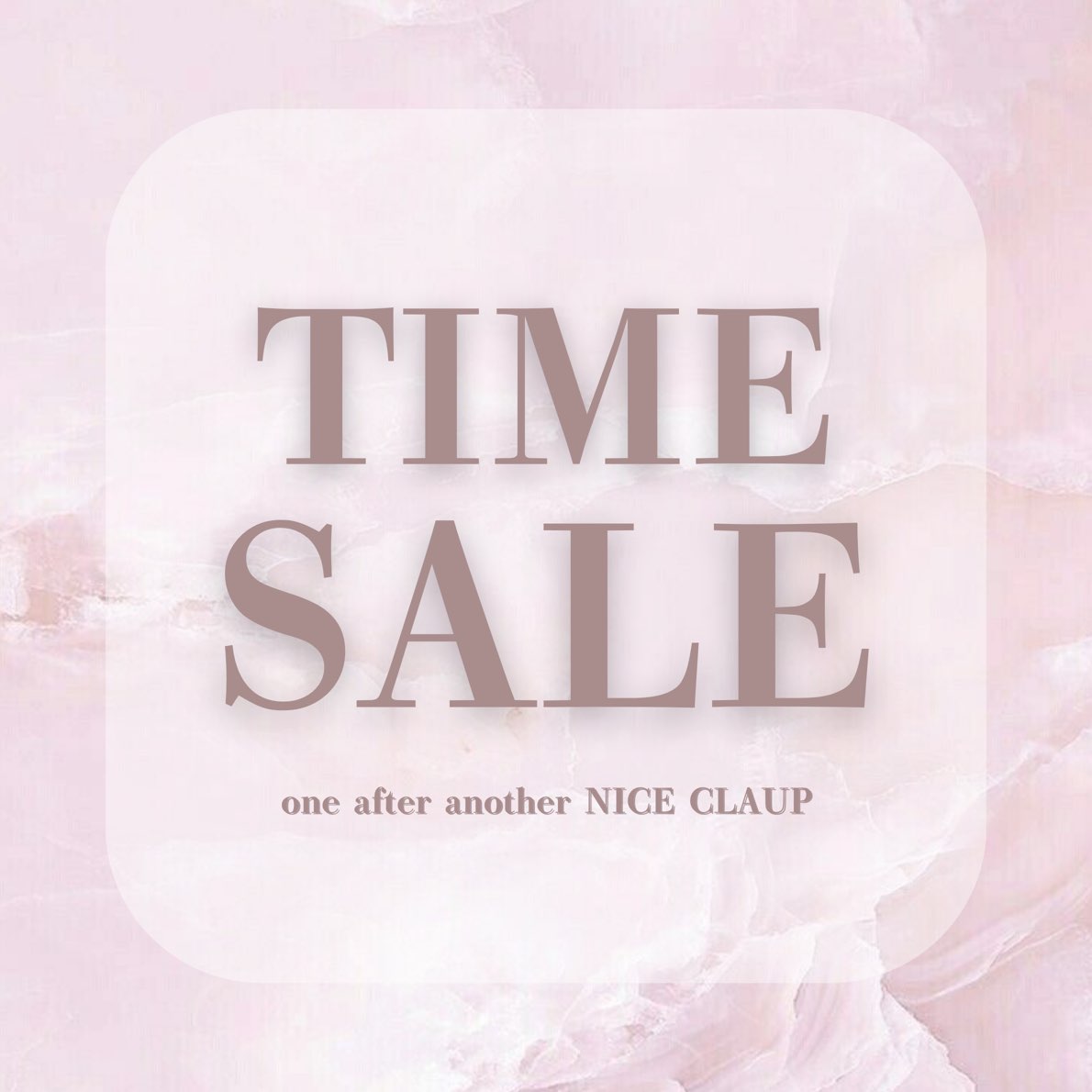 one after another NICE CLAUP�i�����A�t�^�[�A�i�U�[ �i�C�X�N���b�v�j�̃V���b�v�j���[�X�u�ySALE�zGW�^�C���Z�[���J�Ò��I�v