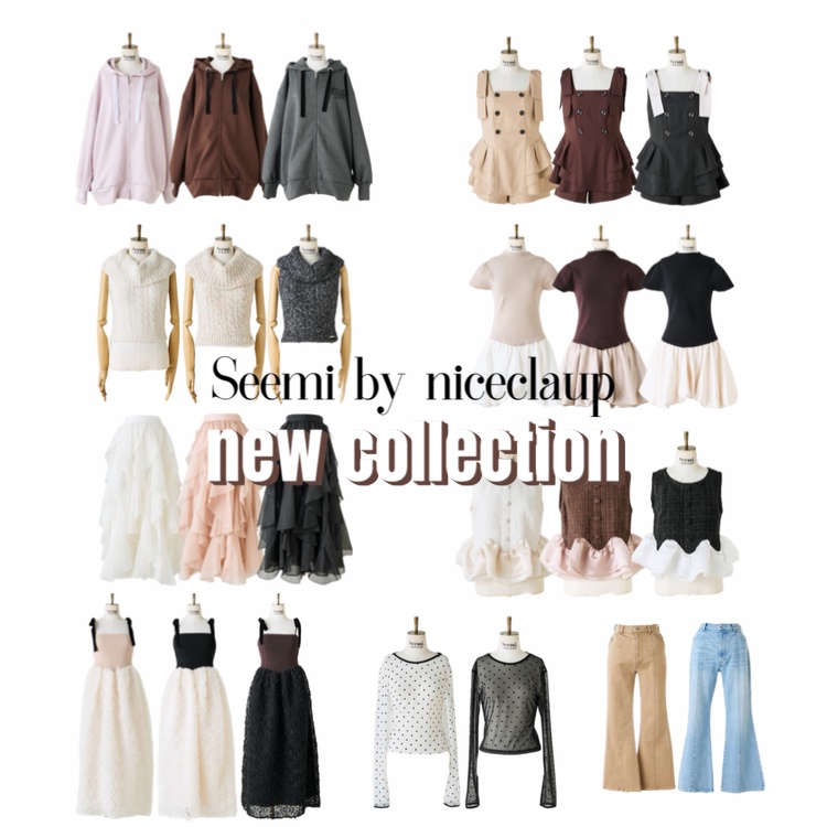 one after another NICE CLAUP�i�����A�t�^�[�A�i�U�[ �i�C�X�N���b�v�j�̃V���b�v�j���[�X�uSeemi by niceclaup new collection�v