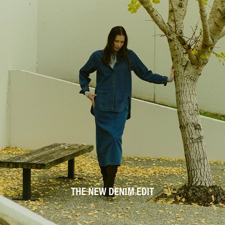 three dots�i�X���[�h�b�c�j�̃V���b�v�j���[�X�uTHE NEW DENIM EDIT�v