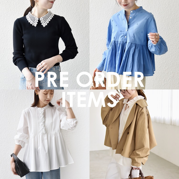 SHIPS for women�i�V�b�v�X �t�H�[ �E�B�����j�̃V���b�v�j���[�X�u�yPRE ORDER�zSHIPS for women�w�\��A�C�e�����X�g�x�v