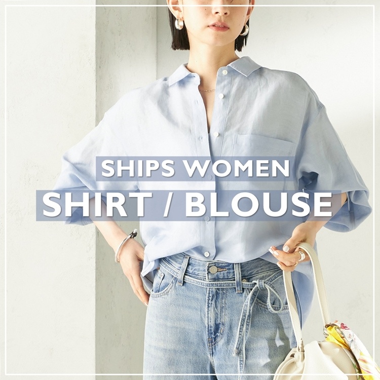 SHIPS for women�i�V�b�v�X �t�H�[ �E�B�����j�̃V���b�v�j���[�X�u�ySHIPS for women�z�t�̍ŏ{�V���c�E�u���E�X��v