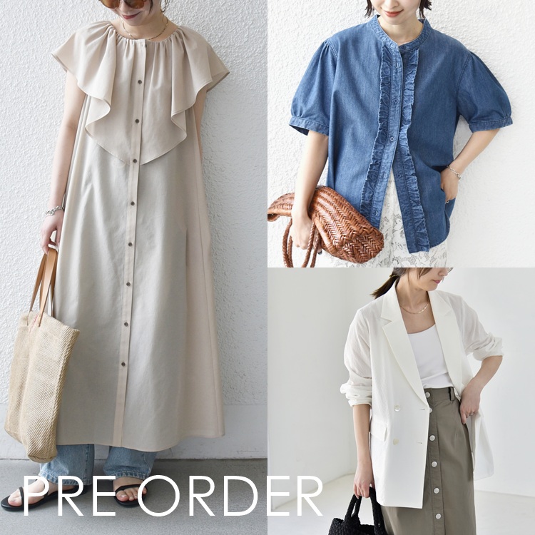 SHIPS for women�i�V�b�v�X �t�H�[ �E�B�����j�̃V���b�v�j���[�X�u�yPRE ORDER�zSHIPS for women�w�\��A�C�e�����X�g�x�v