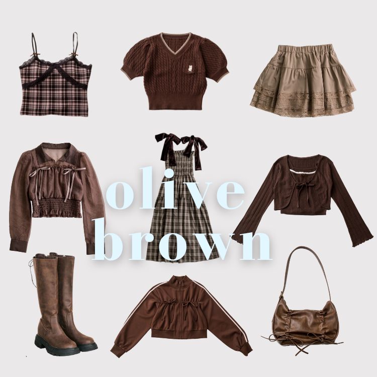 OLIVE des OLIVE｜オリーブ デ オリーブのトピックス「【OLIVE des OLIVE】＼秋まで長く着れる／ブラウンカラーのあるアイテム」  - ZOZOTOWN