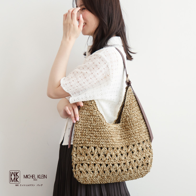 MK MICHEL KLEIN�i�G���P�[ �~�b�V�F���N�����j�̃V���b�v�j���[�X�u�Ă̑����ɍ��킹�����T�}�[�o�b�O���W�v