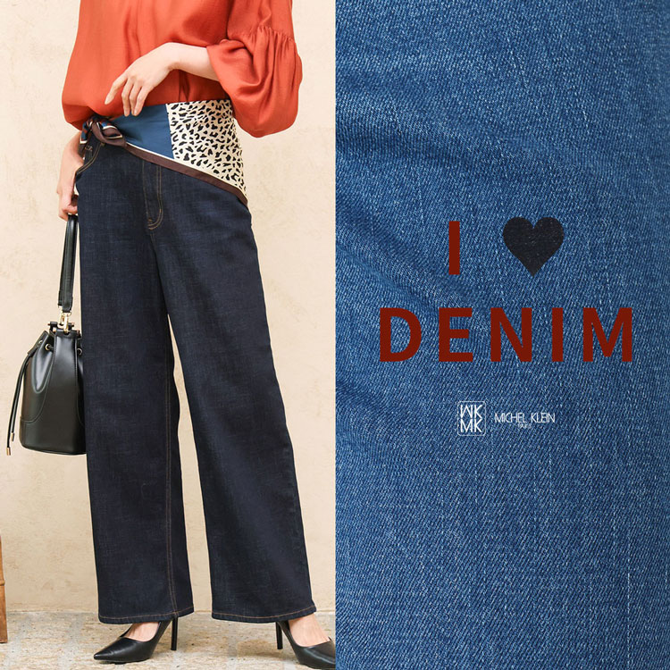 MK MICHEL KLEIN�i�G���P�[ �~�b�V�F���N�����j�̃V���b�v�j���[�X�uMK�́uI ♥ DENIM�v�v