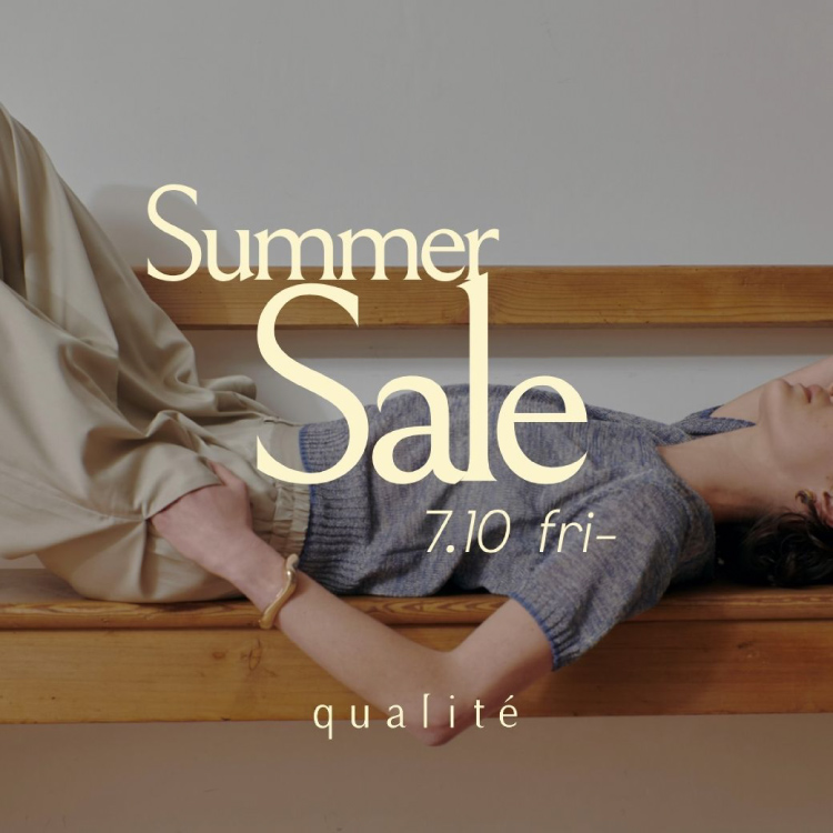 qualite�i�J���e�j�̃V���b�v�j���[�X�u2026 SUMMER SALE�I�v
