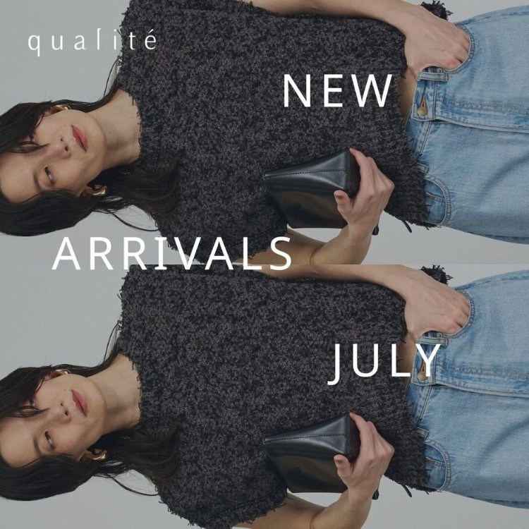 qualite�i�J���e�j�̃V���b�v�j���[�X�uNEW ARRIVALS�v