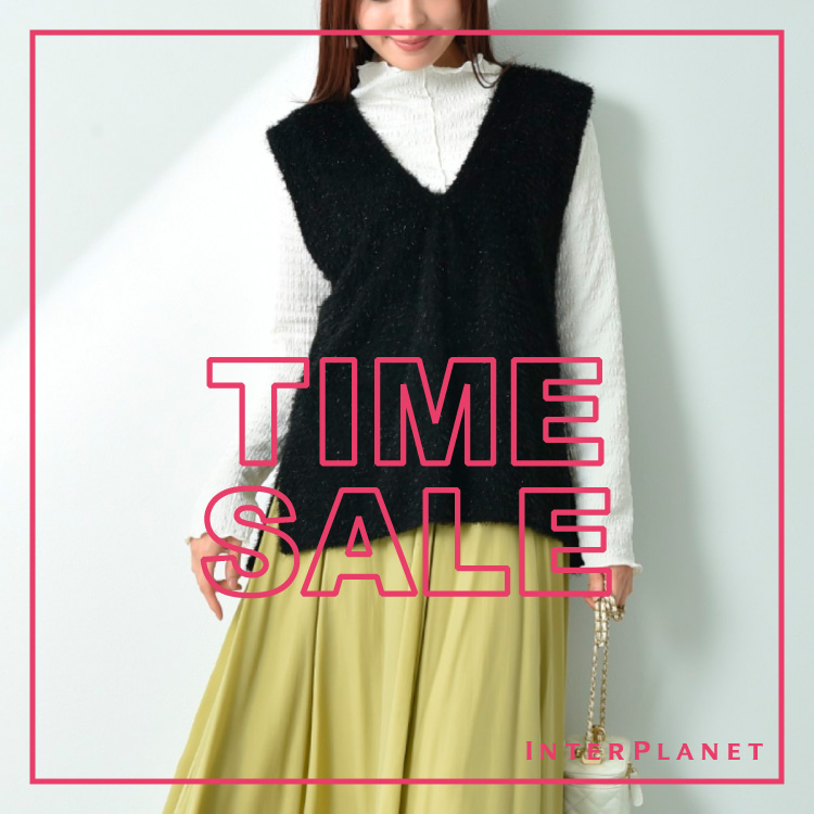 INTERPLANET/actueliC^[vlbg/AN`Gj̃Vbvj[Xu܂ȂIITIME SALE IՐv