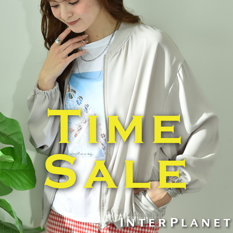 INTERPLANET/actuel�i�C���^�[�v���l�b�g/�A�N�`���G���j�̃V���b�v�j���[�X�u�R�[�f�̕����L���� TIME SALE���s���I�v