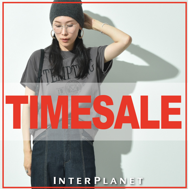 INTERPLANET/actuel�i�C���^�[�v���l�b�g/�A�N�`���G���j�̃V���b�v�j���[�X�u�yINTERPLANET TIME SALE�J�Ò��z�Ă̐V����ЂƑ�����������GET�I �v