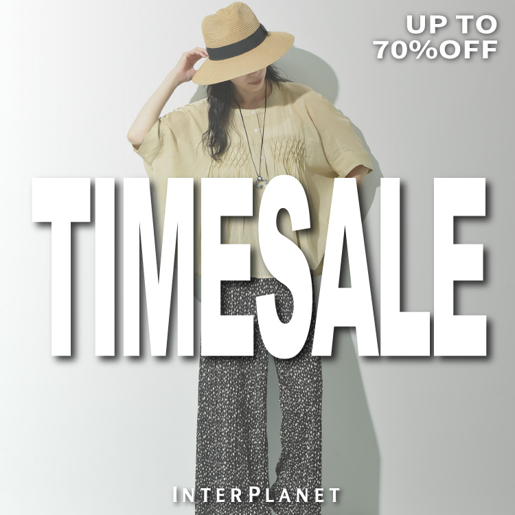 INTERPLANET/actuel�i�C���^�[�v���l�b�g/�A�N�`���G���j�̃V���b�v�j���[�X�u�yINTERPLANET�zTIME SALE�J�Ò��I�I�܂��܂����􂷂�ăA�C�e���������ɁI�v