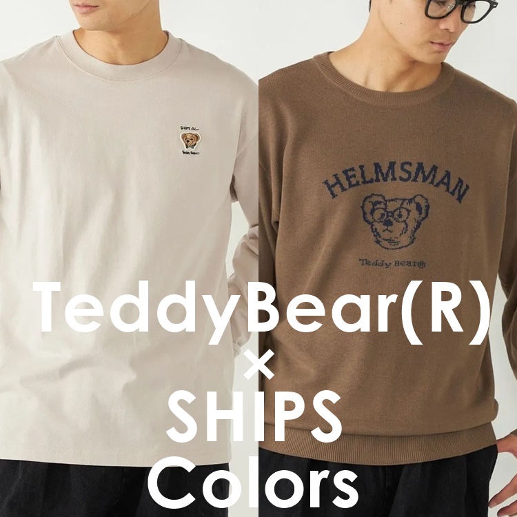 SHIPSiVbvXj̃Vbvj[XuySHIPS ColorszV\t !TeddyBear(R)×SHIPS ColorsW !v