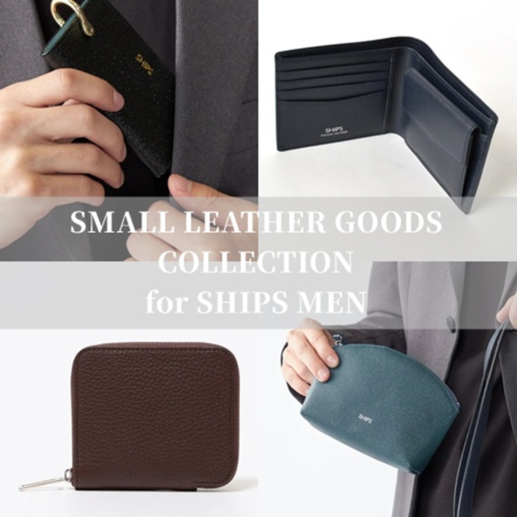 SHIPS:【SAFFIANO LEATHER】イタリアンレザー ペンケース