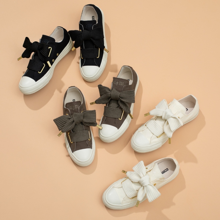 CONVERSEiRo[Xj̃Vbvj[XuALL STAR RIBBONLACE SLIP OXv