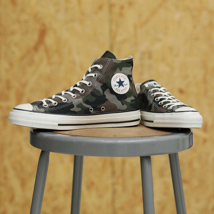 CONVERSE�i�R���o�[�X�j�̃V���b�v�j���[�X�u�y�V��zALL STAR AGED WOODLANDCAMO HI/OX�v