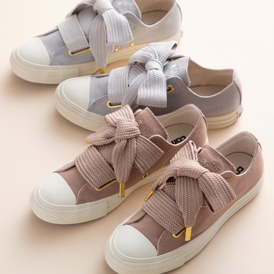 CONVERSE�i�R���o�[�X�j�̃V���b�v�j���[�X�u�y�V��zALL STAR RIBBONLACE SLIP OX�v