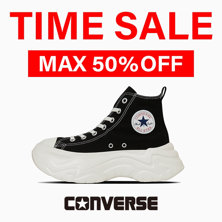 CONVERSE�i�R���o�[�X�j�̃V���b�v�j���[�X�uTIME SALE���{���I�v