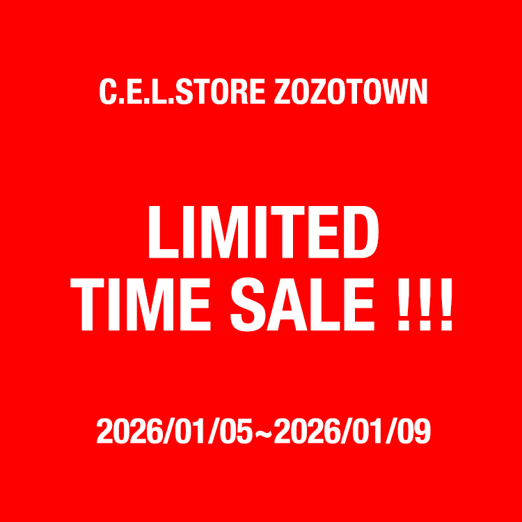 C.E.L.STORE�i�Z���X�g�A�j�̃V���b�v�j���[�X�u�l�C���i�̃^�C���Z�[���J�Ò� !�v