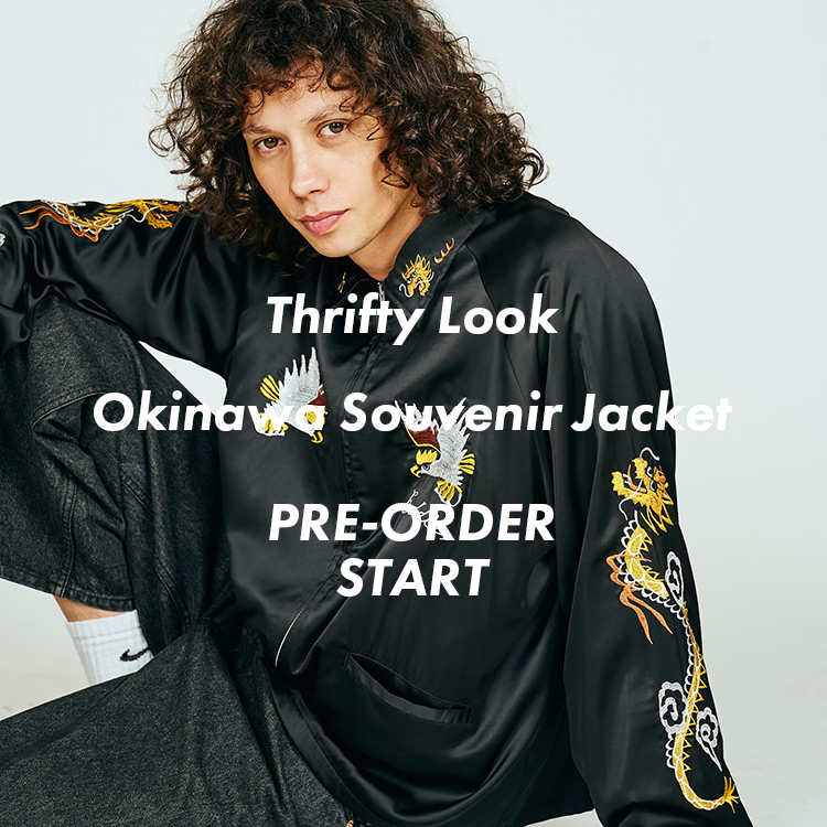 C.E.L.STORE�i�Z���X�g�A�j�̃V���b�v�j���[�X�uTHRIFTY LOOK���A���|�I�Ȏh�J�����Q�ȃC���p�N�g���ւ�x�g�W�����̗\��̔����X�^�[�g�v