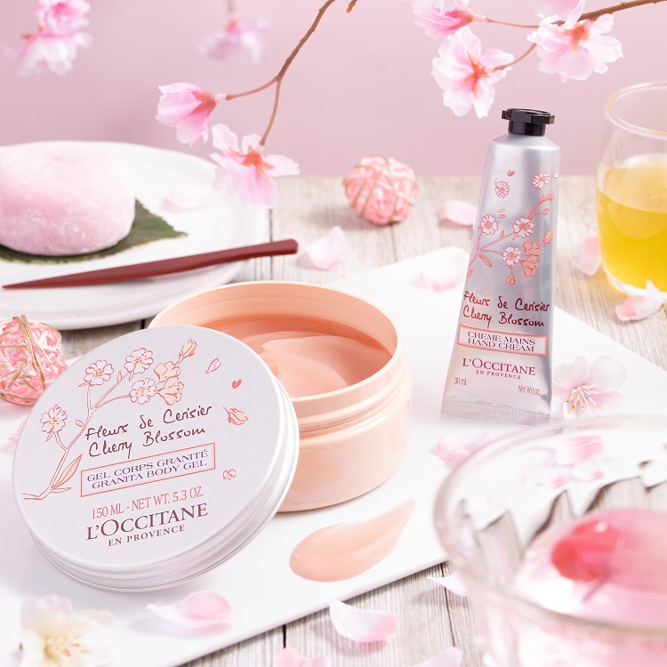 L Occitane ロクシタンのトピックス L Occitane 春の訪れを感じる フルーティフローラルの香りのチェリーブロッサムシリーズ Zozotown