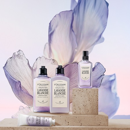 L'OCCITANE☆完売 限定販売ホワイトラベンダーセット ラヴァンドブランシュ[ホワイトラベンダー] パフュームド ボディ