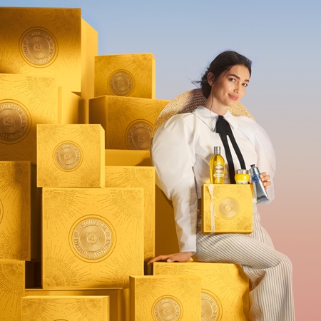 シアハンドクリーム 30mL タオル付きギフトセット ショッパーバッグ