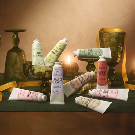 L'OCCITANE�i���N�V�^���j�̃V���b�v�j���[�X�u�y��s�󒍊J�n�z�z���f�[����n���h�N���[���M�t�g�Z�b�g�v