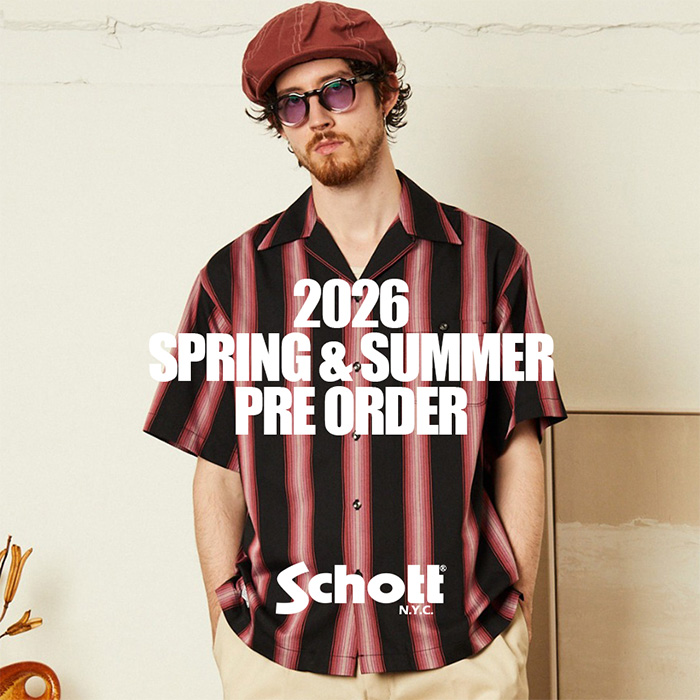 SCHOTT�i�V���b�g�j�̃V���b�v�j���[�X�u�ySchott/�V���b�g�z2026�t�ăR���N�V�������\���t���I�v