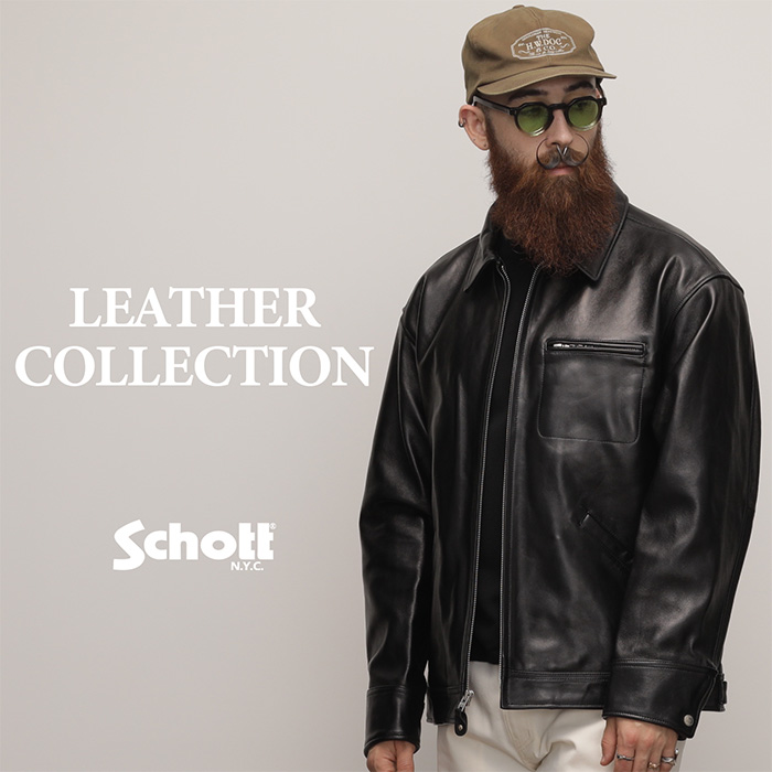 SCHOTT�i�V���b�g�j�̃V���b�v�j���[�X�u�ySchott/�V���b�g�z�����Ȃ獡�ILEATHER COLLECTION!�v