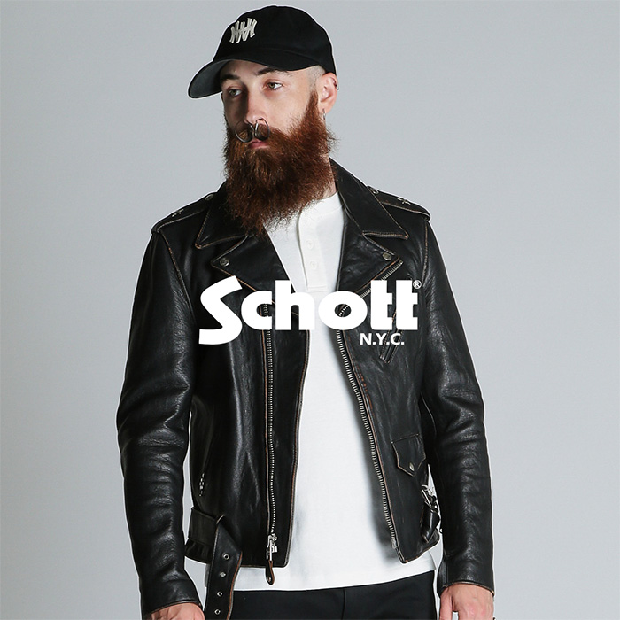 SCHOTT�i�V���b�g�j�̃V���b�v�j���[�X�u�ySchott/�V���b�g�z�ꐶ�������̏t�ɁIMEDE IN USA LEATHER COLLECTION!�v