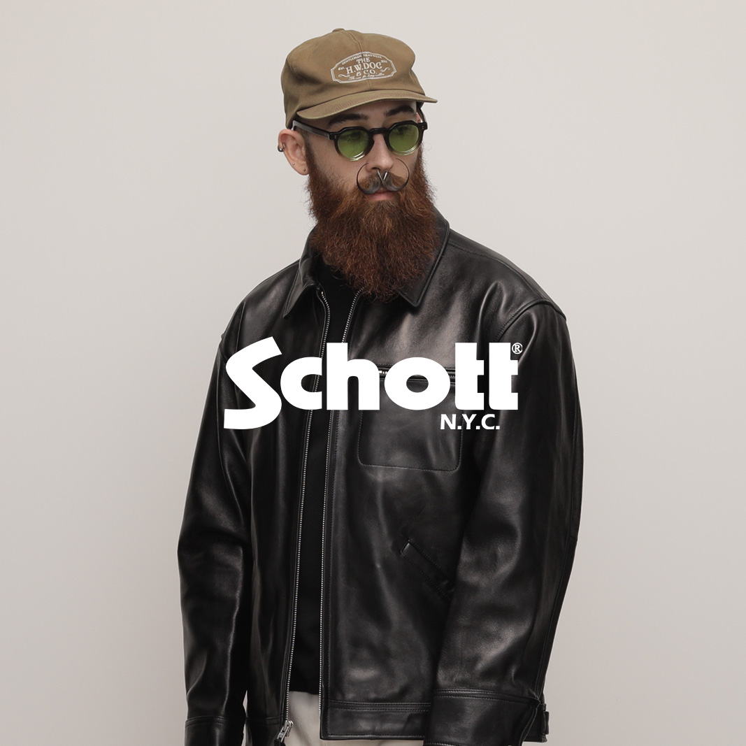 schott スウェードジャケット 38 レザー Schott(ショット) / スウェードジャケット/トラッカー/3rd型/38/レザー