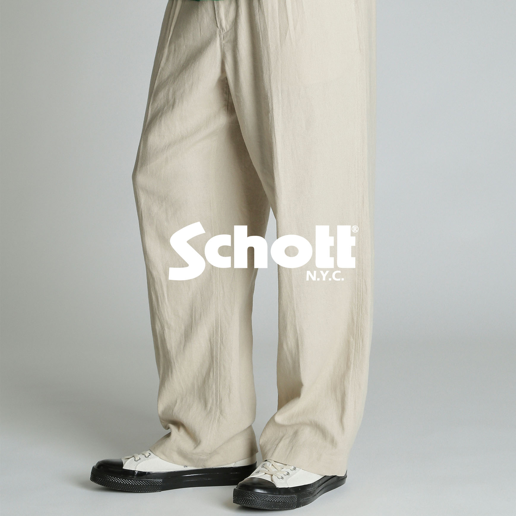 パンツ SCHOTT DUCK DOUBLE KNEE PANTS SIZE32 DUCK DOUBLE KNEE PANTS/ダック ダブルニー パンツ | Schott（ショット
