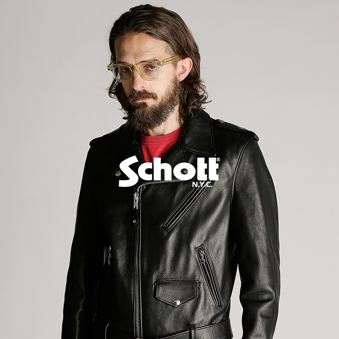 Schott/ショット/103US TRUCKER JACKET/レザー トラッカージャケット