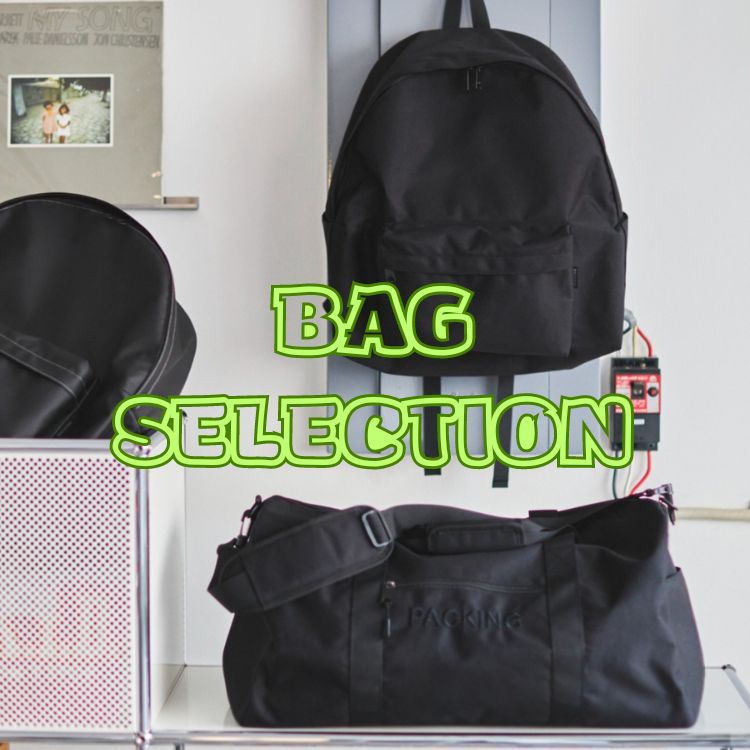 PACKING/パッキング PC BACK PACK-MATBLACK PCバックパックマット