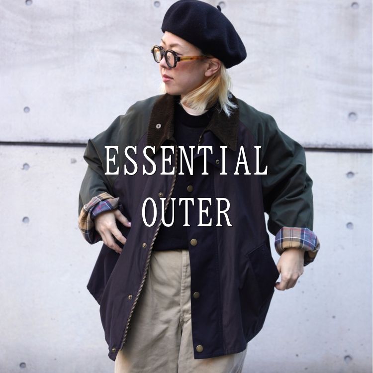 BEAVER�i�r�[�o�[�j�̃V���b�v�j���[�X�u�yBEAVER�zESSENTIAL OUTER�v