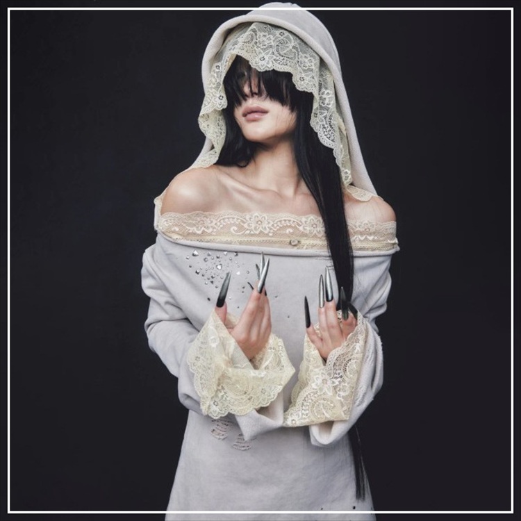 neith./ネイス/Multi Tulle Top(Lace White)（チューブトップ